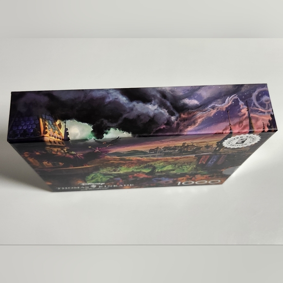 Thomas Kinkade Maleficent 1000 PCS Puzzle (Disney Silver Select Edition) - Picture 6 of 8